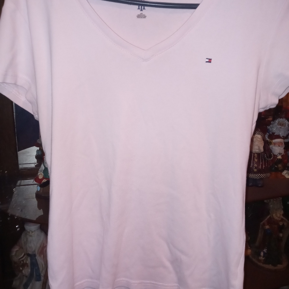 TOMMY HILFIGER WOMENS SHIRT SIZE L